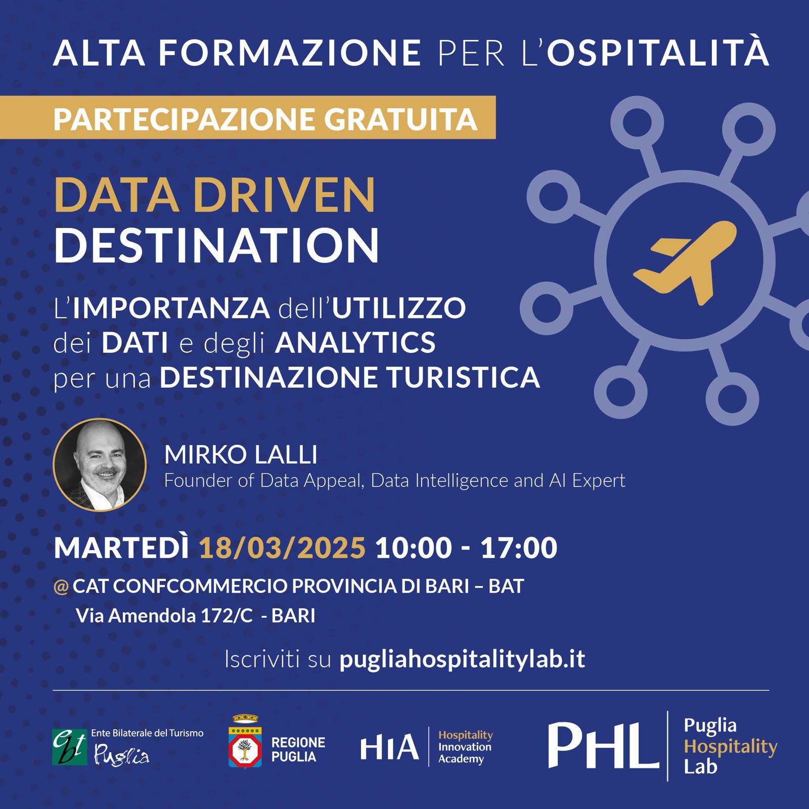 Mirko Lalli ai PHL Puglia Hospitality Lab